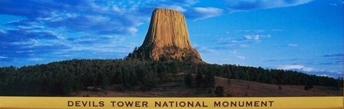 Devils Tower Panoramic Magnet