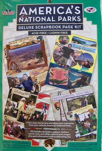 National Park Deluxe Scrapbook Page Kit