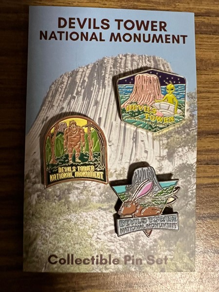 Devils Tower 3 Pack Pin Set