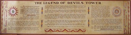 Devils Tower Scroll Poster 1133