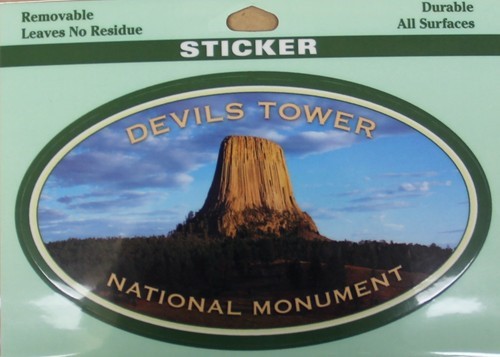 Devils Tower Panoramic Sticker 2132