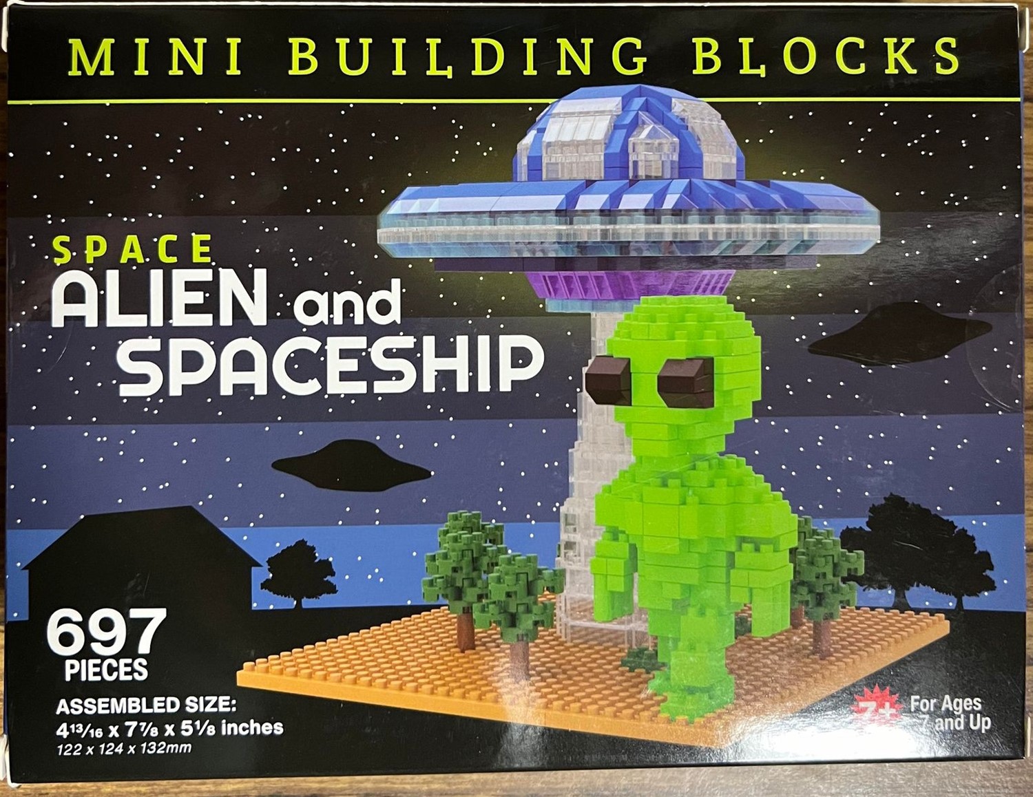 Space Alien and Spaceship 202404-02