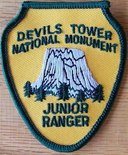 Devils Tower NHA I Devils Tower Junior Ranger Patch