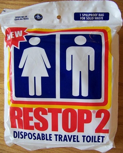 RESTOP 2 - Disposable Travel Toilet
