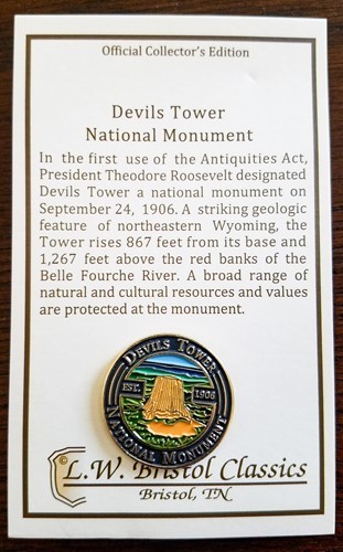 Devils Tower Official Collector's Edition Pin