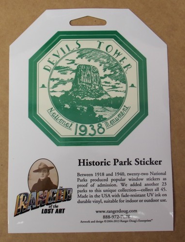 Historic Park Sticker - Devils Tower