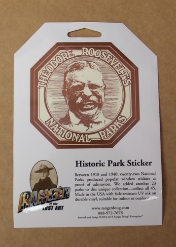 Historic Park Sticker - Theodore Roosevelt
