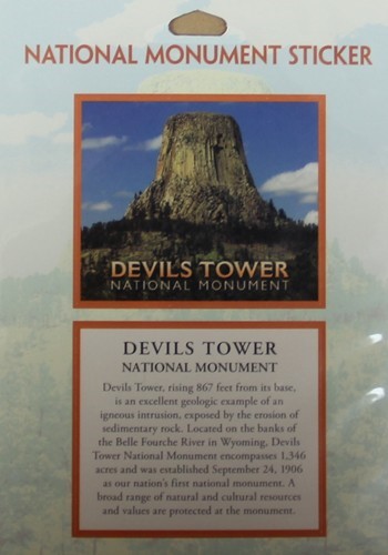 Devils Tower Passport Sticker