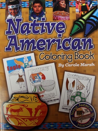 Native American Coloring Book