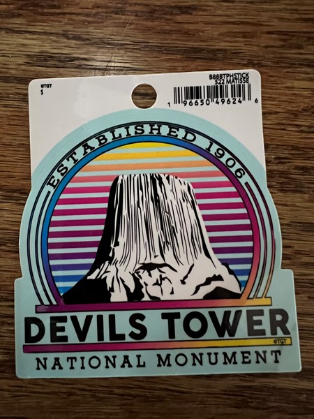 Devils Tower Matisse Sticker