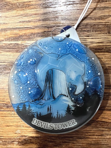 Bear Glass Ornament